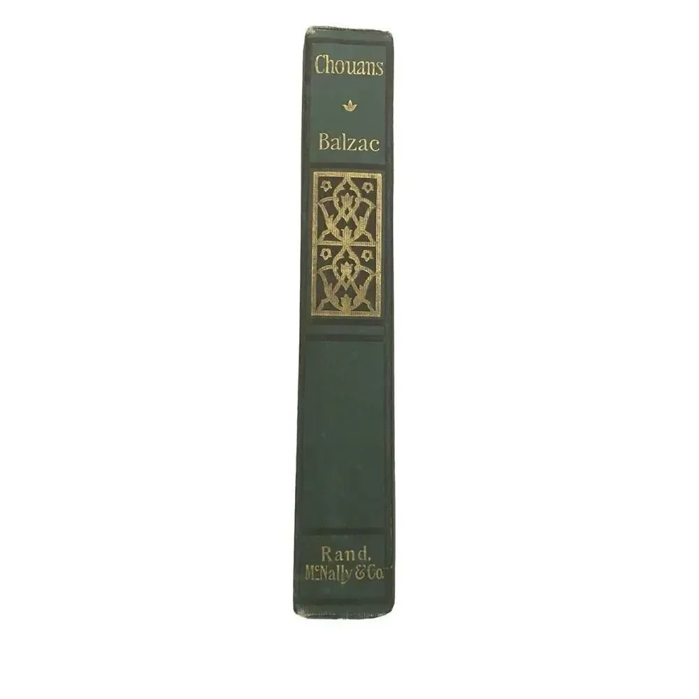The Chouans By Honore de Balzac Hardcover Book Novel